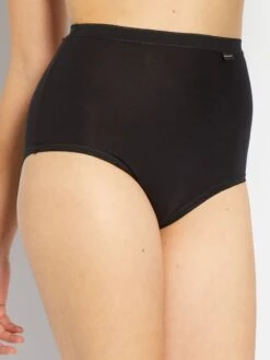 Set Di 3 Slip Maxi 'Sans Complexe' 8 Set Di 3 Slip Maxi 'Sans Complexe' -Kiabi set di 3 slip maxi sans complexe nero yn736 3 frb4