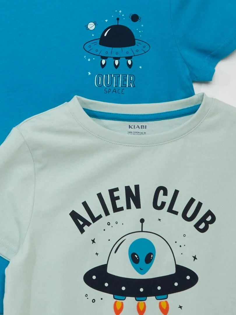 Set Di 3 T-shirt In Jersey 5 Set Di 3 T-shirt In Jersey - immagine 5