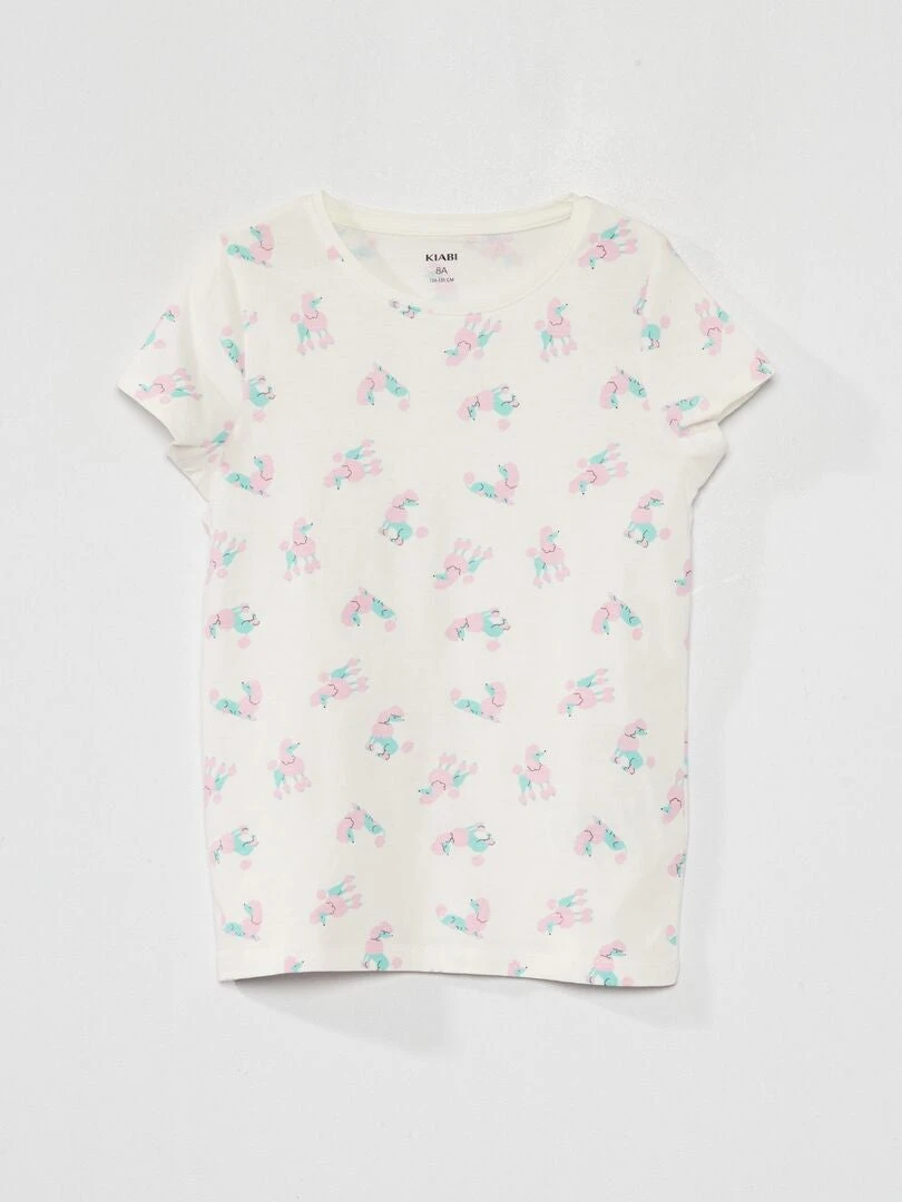 Set Di 3 T-shirt In Jersey Con Scollo Tondo 2 Set Di 3 T-shirt In Jersey Con Scollo Tondo - immagine 2