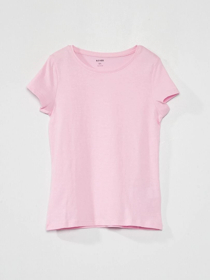 Set Di 3 T-shirt In Jersey Con Scollo Tondo 4 Set Di 3 T-shirt In Jersey Con Scollo Tondo - immagine 4