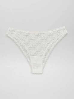 Set Di 3 Tanga In Pizzo -Kiabi set di 3 tanga in pizzo bianco zo406 2 frb4