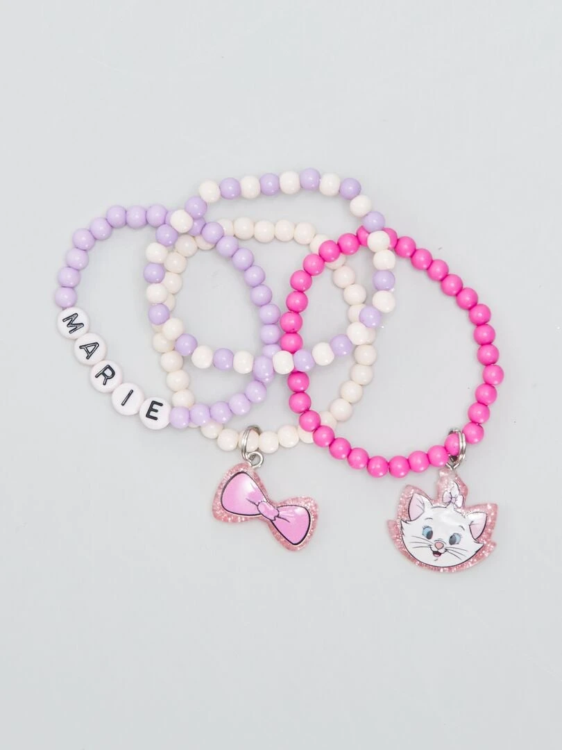 Set Di 4 Bracciali Di Perle 'Disney' 'Minou' 1 Set Di 4 Bracciali Di Perle 'Disney' 'Minou'
