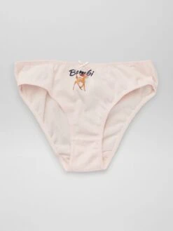 Set Di 4 Slip 'Bambi' -Kiabi set di 4 slip bambi bianco adz65 1 frb4