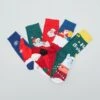 Set Di 5 Paia Di Calzini Di 'Natale'