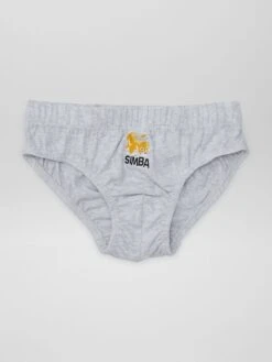 Set Di 5 Slip 'Il Re Leone' -Kiabi set di 5 slip il re leone grigio axf95 1 frb5