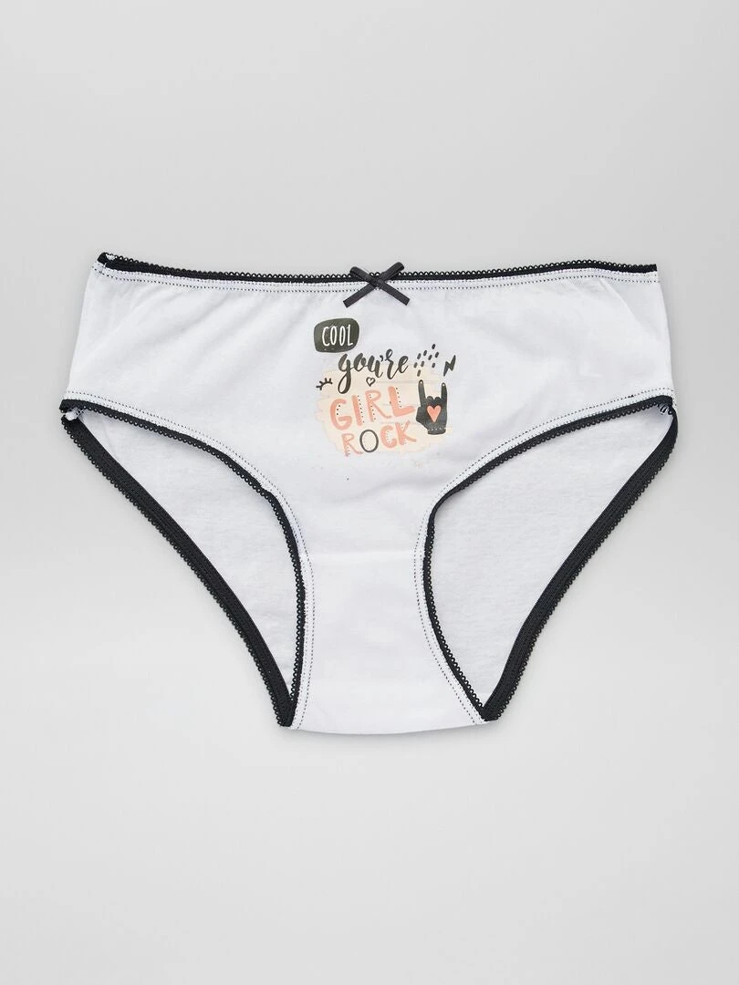 Set Di 5 Slip In Maglia Jersey 2 Set Di 5 Slip In Maglia Jersey - immagine 2