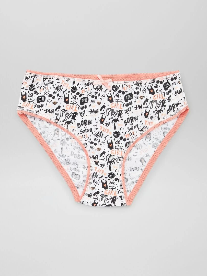 Set Di 5 Slip In Maglia Jersey 5 Set Di 5 Slip In Maglia Jersey - immagine 5