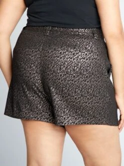 Shorts Jacquard -Kiabi shorts jacquard nero awj45 1 frb4