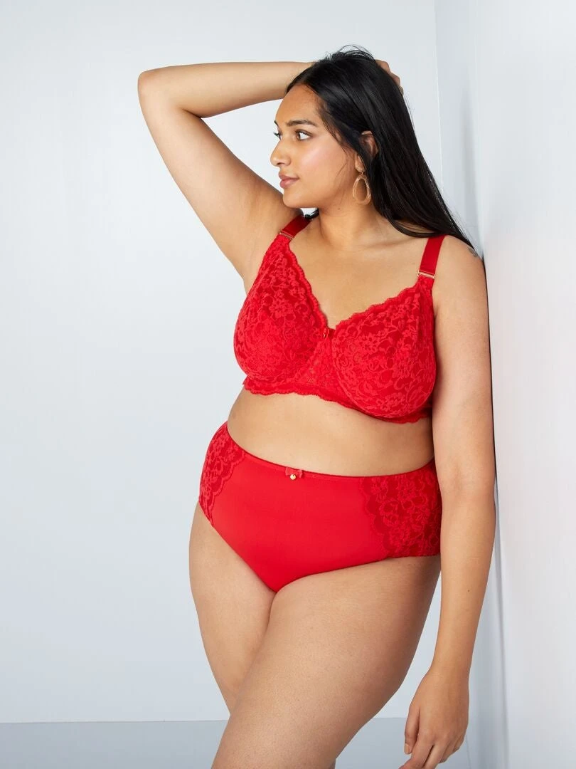 Slip In Microfibra E Pizzo 1 Slip In Microfibra E Pizzo