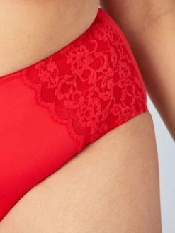Slip In Microfibra E Pizzo 7 Slip In Microfibra E Pizzo -Kiabi slip in microfibra e pizzo rosso atu20 1 frb4