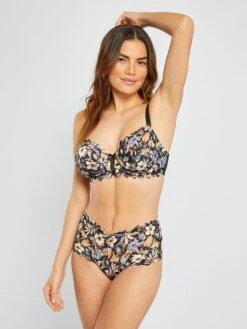 Slip In Pizzo Arum 'Sans Complexe' -Kiabi slip in pizzo arum sans complexe nero ats64 1 frb5