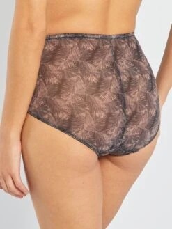 Slip In Tulle Fantasia 'Sans Complexe' -Kiabi slip in tulle fantasia sans complexe nero atu21 1 frb3