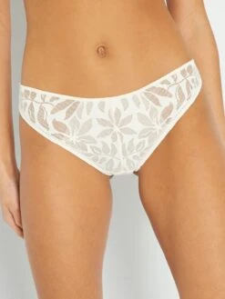 Slip Miss 'Sans Complexe' -Kiabi slip miss sans complexe beige acr43 1 frb4
