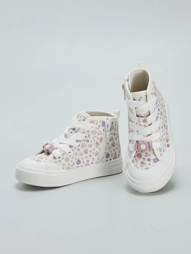 Sneakers Alte Con Stampa Floreale 5 Sneakers Alte Con Stampa Floreale - immagine 5