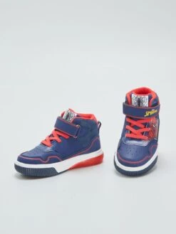 Sneakers Alte Luminose 'Spider Man' -Kiabi sneakers alte luminose spider man blu ata97 1 frb5