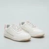 Sneakers Basse Bicolori Con Perle