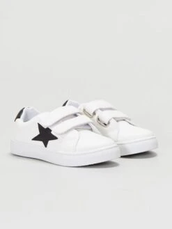 Sneakers Bianche Con Stella