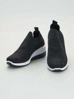 Sneakers Calzini Strass -Kiabi sneakers calzini strass nero ale90 1 frb5