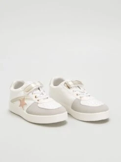 Sneakers Con Strappi E Motivi 'stelle'