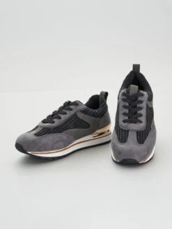 Sneakers Da Passeggio Bimateriche -Kiabi sneakers da passeggio bimateriche nero ano34 1 frb5