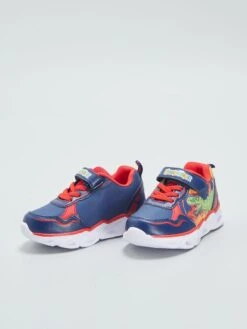 Sneakers Luminose 'dinosauri' -Kiabi sneakers luminose dinosauri blu atd11 1 frb5