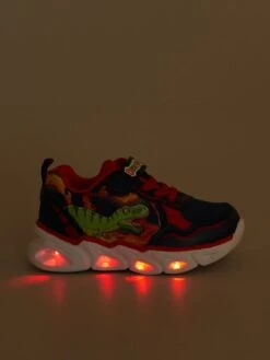 Sneakers Luminose 'dinosauri' -Kiabi sneakers luminose dinosauri blu atd11 1 frb6