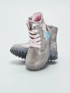 Stivaletti Con Lacci 'Frozen' 9 Stivaletti Con Lacci 'Frozen' -Kiabi stivaletti con lacci frozen grigio ass67 1 frb5