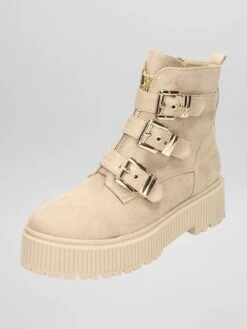 Stivaletti Con Suola Spessa