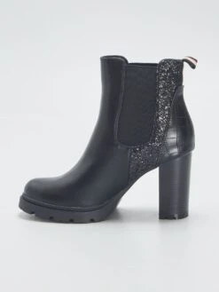 Stivaletti Con Tacco -Kiabi stivaletti con tacco nero auf83 2 frb4