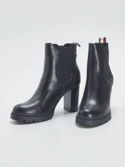 Stivaletti Con Tacco -Kiabi stivaletti con tacco nero auf83 2 frb5