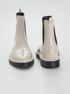 Stivaletti Stile Chelsea In Vernice -Kiabi stivaletti stile chelsea in vernice beige auf61 1 frb4