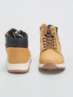 Stivali Con Suola Sportiva -Kiabi stivali con suola sportiva marrone aqy37 1 frb3