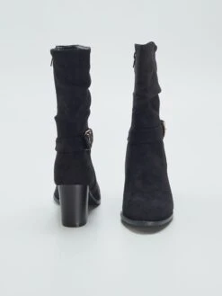 Stivali Con Tacco -Kiabi stivali con tacco nero axk83 1 frb3