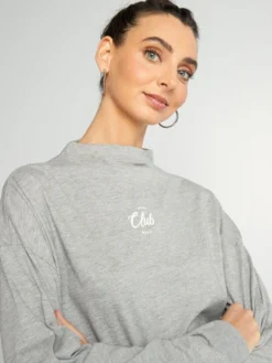 T-shirt A Collo Alto -Kiabi t shirt a collo alto grigio ami80 1 frb4