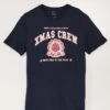 T-shirt A Maniche Corte Con Stampa 'Noël'