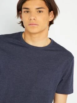 T-shirt A Maniche Corte Con Tasche Sul Petto -Kiabi t shirt a maniche corte con tasche sul petto blu zn122 9 frb4