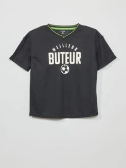 T-shirt A Maniche Corte In Mesh