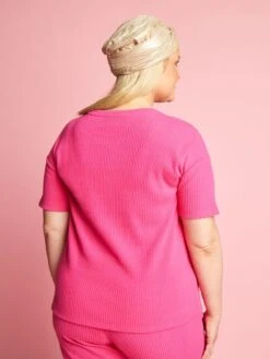 T-shirt A Maniche Corte -Kiabi t shirt a maniche corte rosa amo39 1 frb3