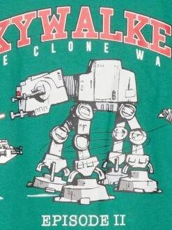 T-shirt A Maniche Corte 'Stars Wars' -Kiabi t shirt a maniche corte stars wars verde aiz64 1 frb4