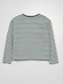 T-shirt A Maniche Lunghe Con Stampa A Righe 5 T-shirt A Maniche Lunghe Con Stampa A Righe -Kiabi t shirt a maniche lunghe con stampa a righe verde aty48 3 frb3