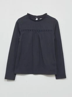 T-shirt Con Maniche Con Pizzo