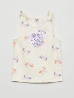 T-shirt Con Motivo 'unicorni'