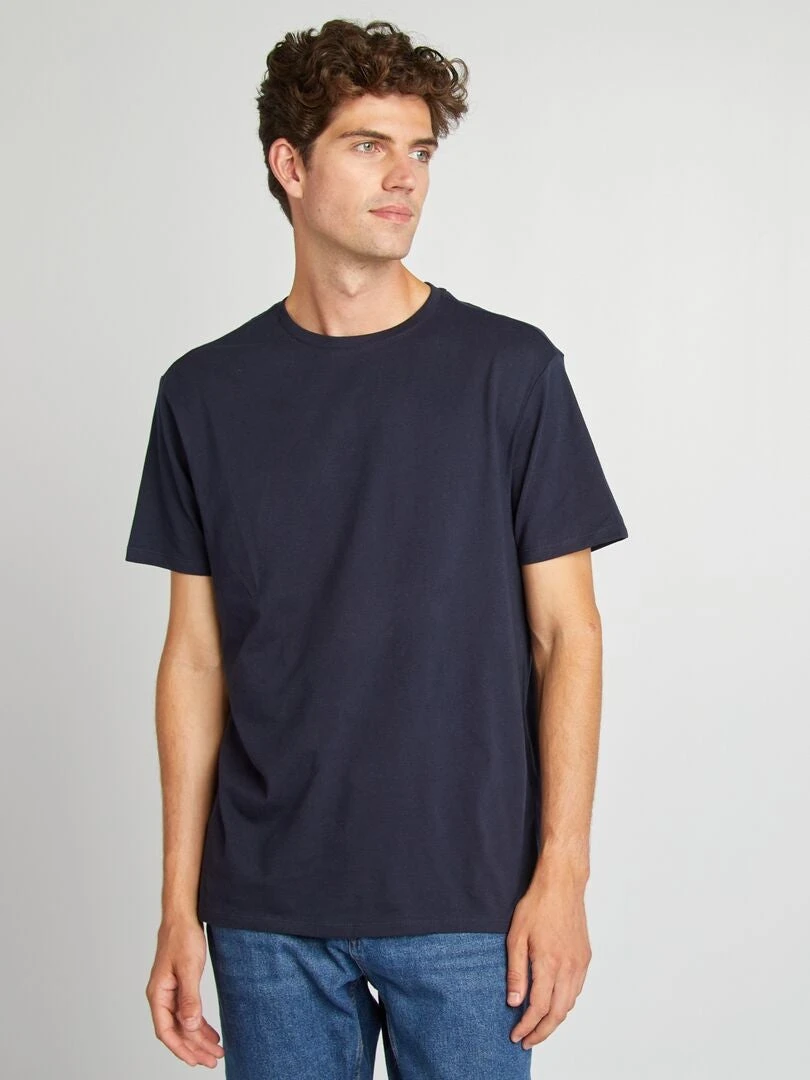 T-shirt Dritta In Jersey Tinta Unita 1 T-shirt Dritta In Jersey Tinta Unita