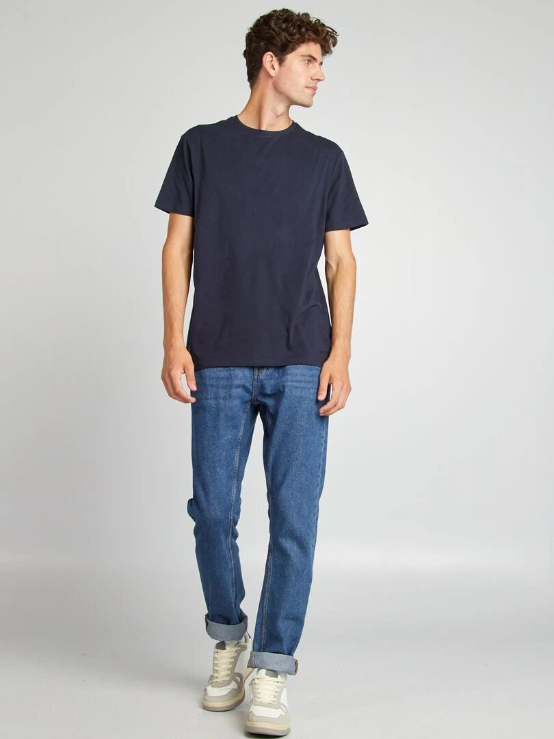 T-shirt Dritta In Jersey Tinta Unita 2 T-shirt Dritta In Jersey Tinta Unita - immagine 2