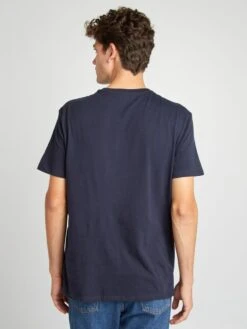 T-shirt Dritta In Jersey Tinta Unita 8 T-shirt Dritta In Jersey Tinta Unita -Kiabi t shirt dritta in jersey tinta unita blu scuro vt552 6 frb3