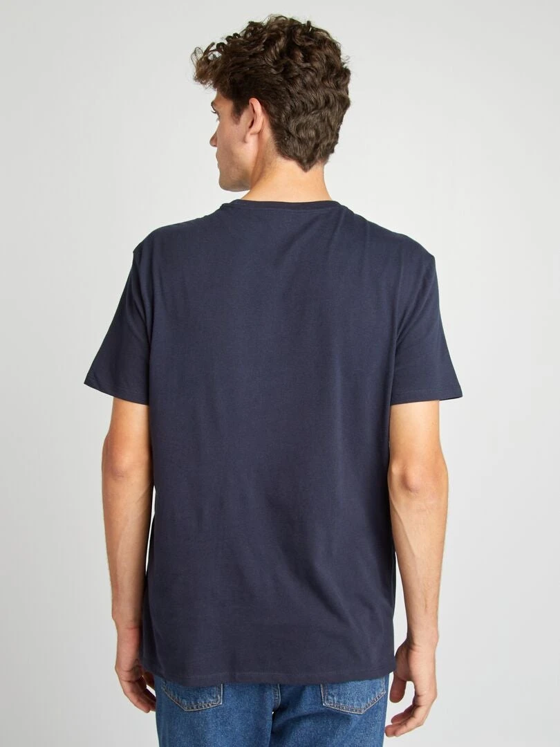 T-shirt Dritta In Jersey Tinta Unita 3 T-shirt Dritta In Jersey Tinta Unita - immagine 3