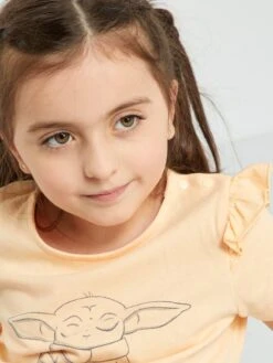 T-shirt 'Grogu' 'The Mandalorian' 'Star Wars' -Kiabi t shirt grogu the mandalorian star wars arancione zr058 1 frb3