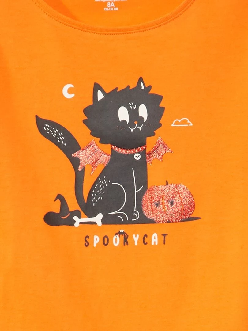 T-shirt In Jersey A Maniche Corte Halloween 2 T-shirt In Jersey A Maniche Corte Halloween - immagine 2