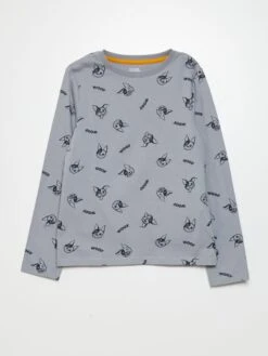 T-shirt In Jersey A Maniche Lunghe Set Di 3 -Kiabi t shirt in jersey a maniche lunghe set di 3 giallo amn17 3 frb4