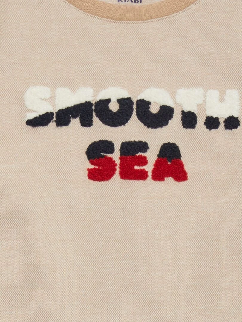 T-shirt In Jersey Con Decorazioni In Bouclé 2 T-shirt In Jersey Con Decorazioni In Bouclé - immagine 2